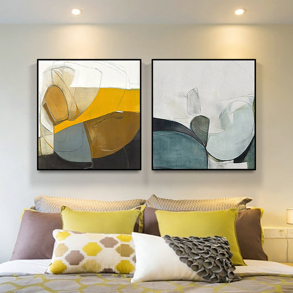 Abstract Bedroom Wall Art Painting