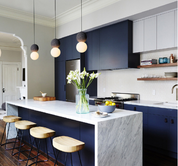 Kitchen Bar Terrazzo Bubble Chandelier