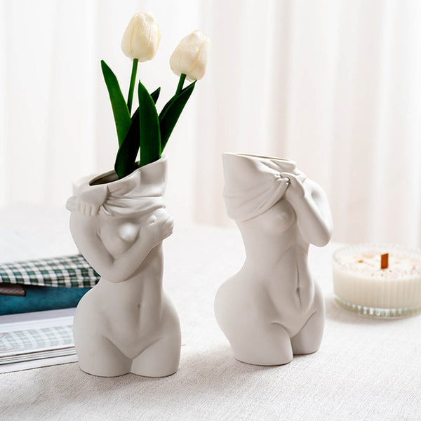 Decorative Femme Ceramic Vase